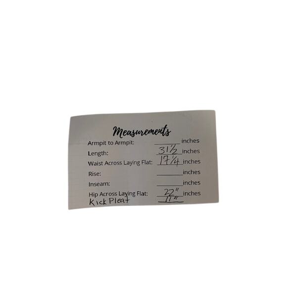 Escada Black Wool Gabardine Straight Skirt Germany Size 44/US 14 Classic Pockets - Picture 8 of 8